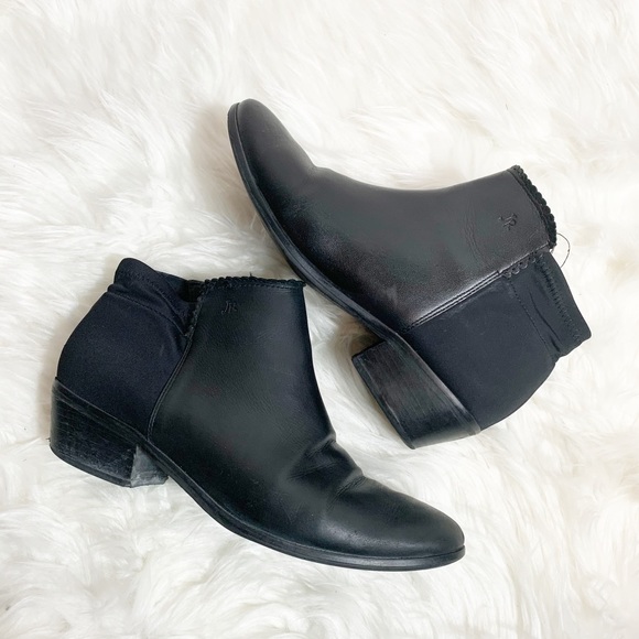 Jack Rogers Bailee Leather Booties Size 7.5 - Picture 2 of 8